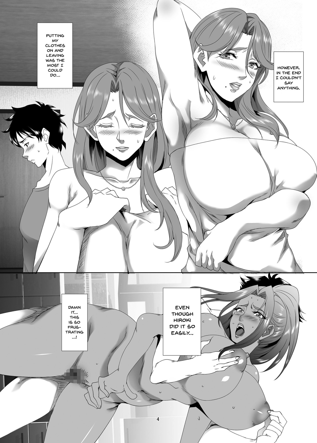 Hentai Manga Comic-Your Mom's A Pretty Good Woman, Huh? Ch.2-Read-3